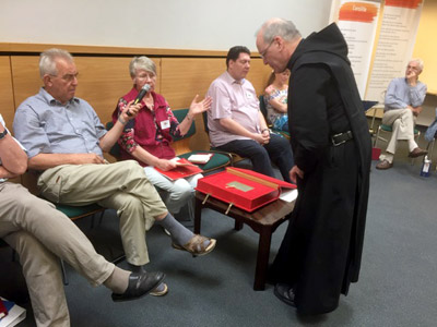 CAD-Bundesversammlung im Kloster Nütschau mit Pater Willibrord Böttges.